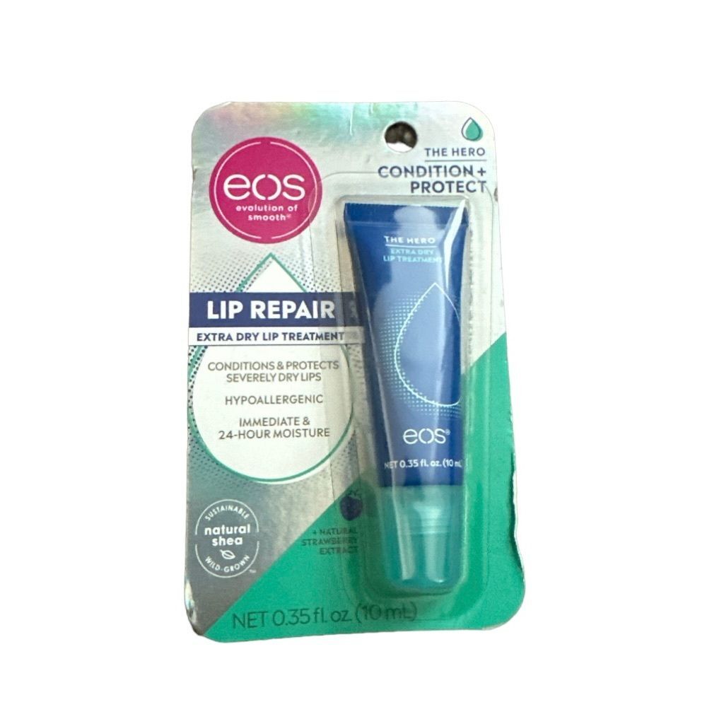 eos The Hero Extra Dry Lip Repair Treatment, NEW